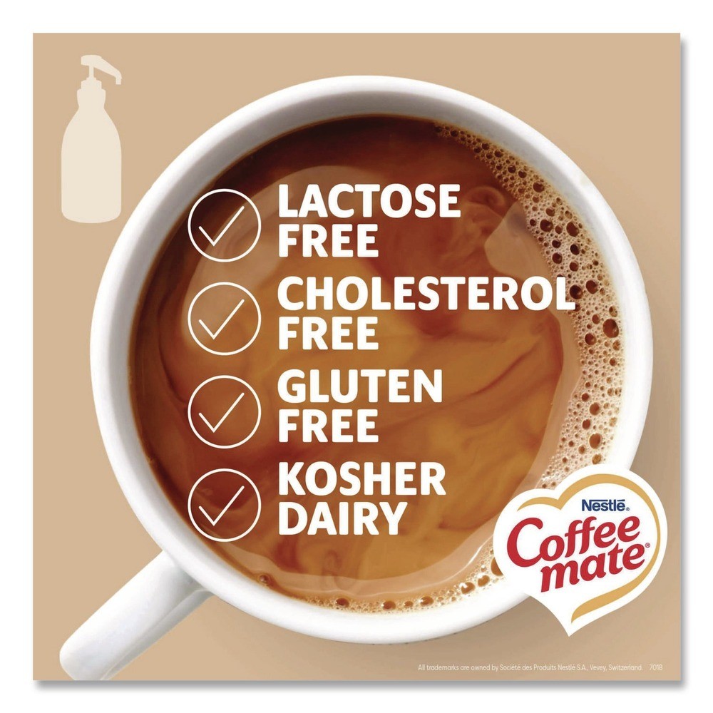 Coffee-Mate 13799CT 1.5L Liquid Coffee Creamer Dispenser – Original (2/CT) New