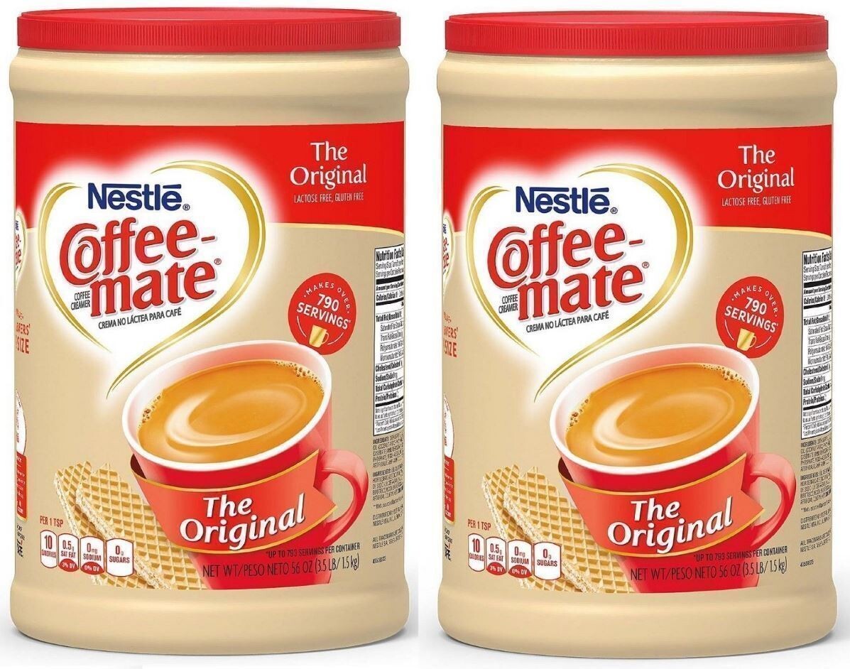 Coffee Creamer Powder Original Nestle Coffee Mate Flip-Top 56-oz – 2 Pk Creamer