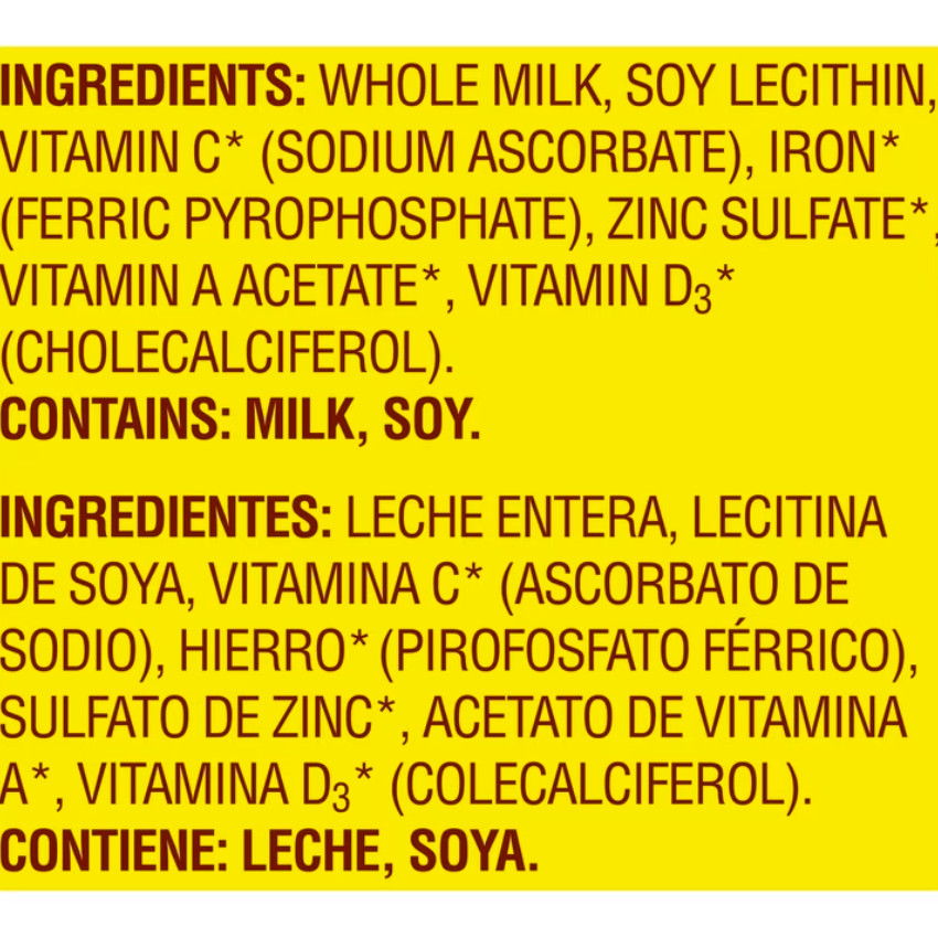(2 pack) Nestle Klim Fortificada Dry Whole Milk Powder, 53 Total Ser, 3.52 lb