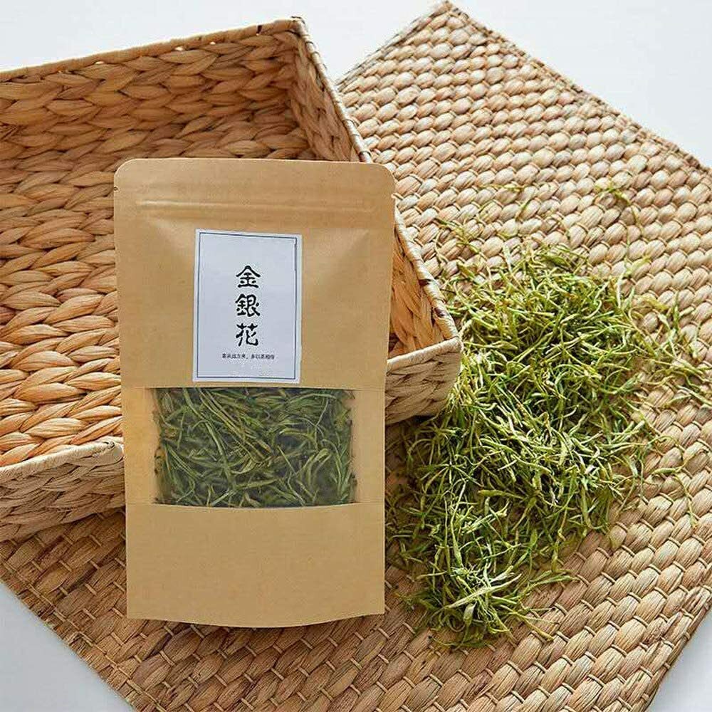 100g Pure Natural Dried Honeysuckle Flower Buds Dried Flowers Leaves Tea Drink
