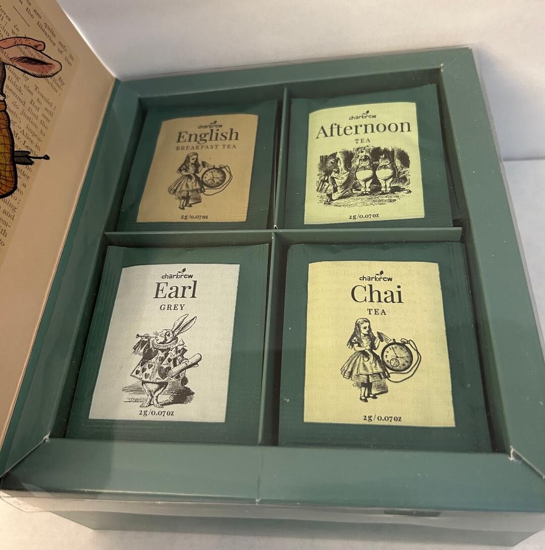 Mad Hatter Classic Tea Collection 64 Teabags In Collectable Box From England