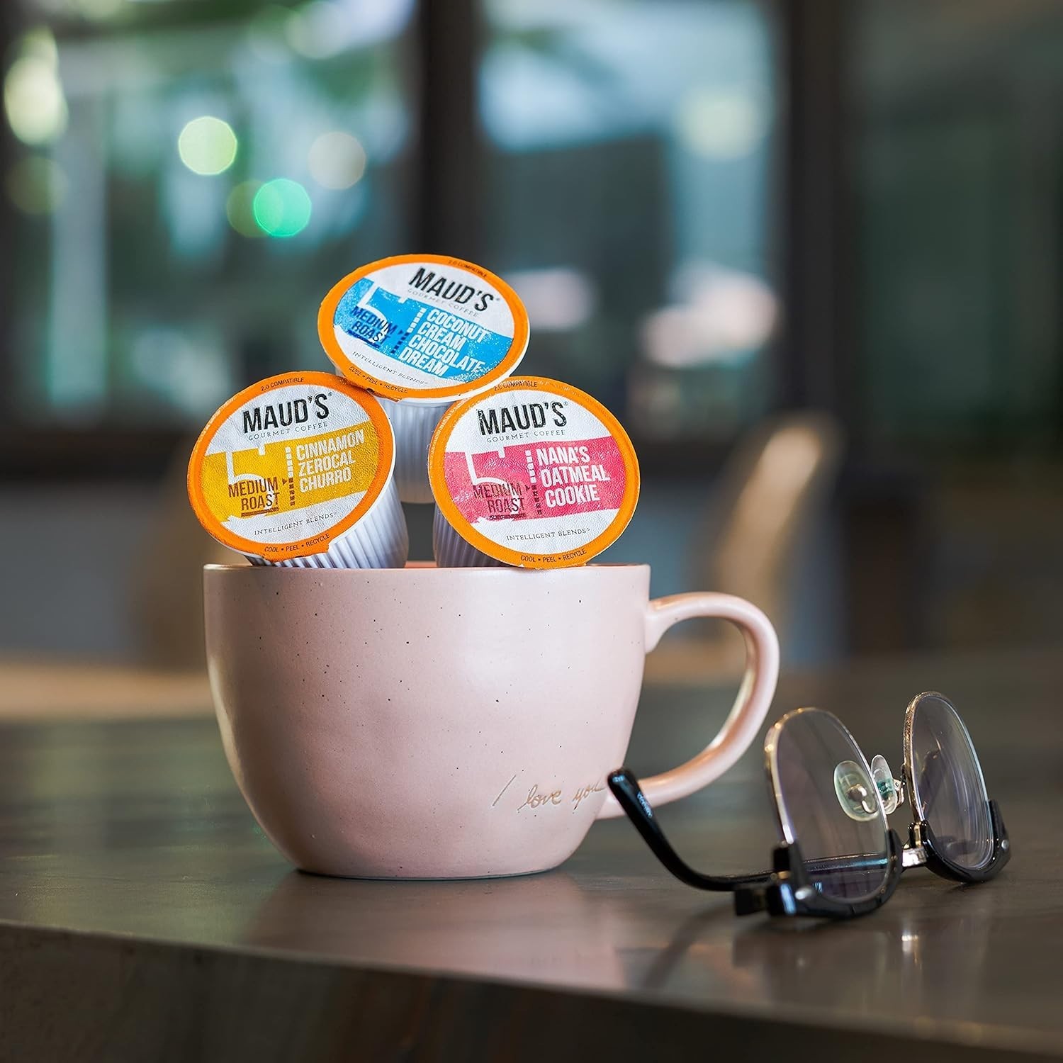 Maud’s Super Flavored Decaf Coffee Pods Variety Pack, 160 ct 16 Assorted Flavors