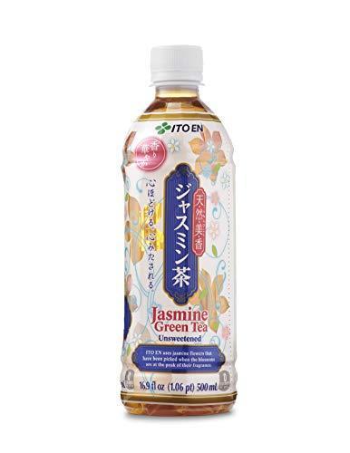 Ito En Jasmine Green Tea Unsweetened 16.9 Fluid Ounce (Pack of 12), 0 Calories
