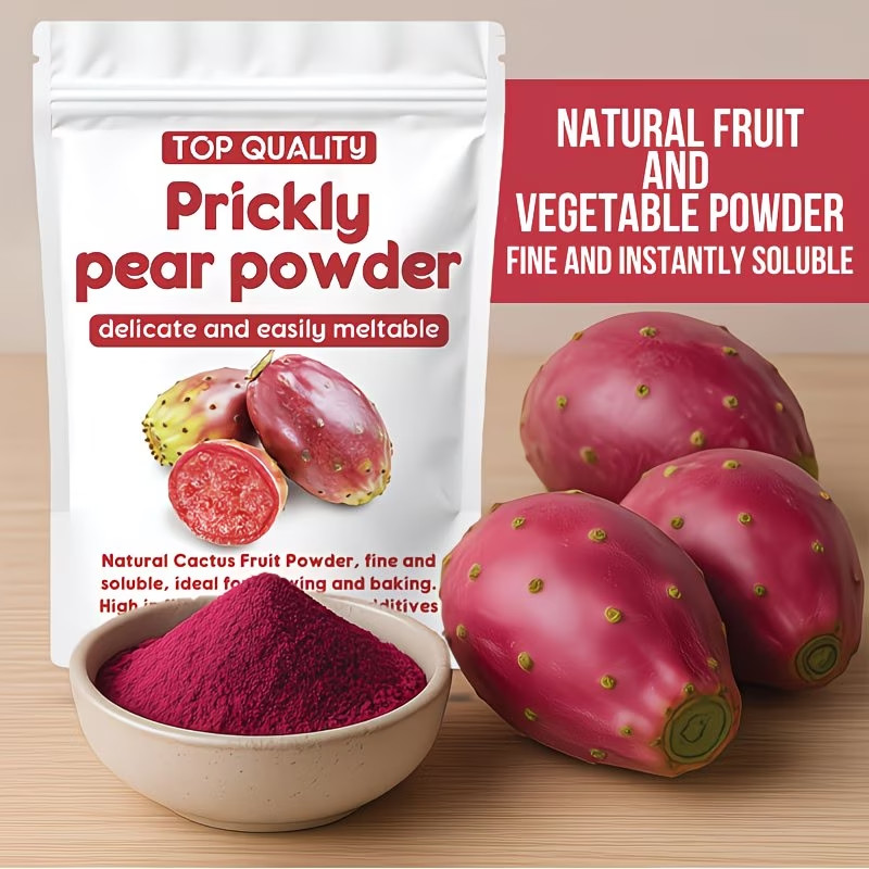 Pure Natural Sweet Taste Cactus Fruit Powder Antioxidants Vitamin C Vibrant