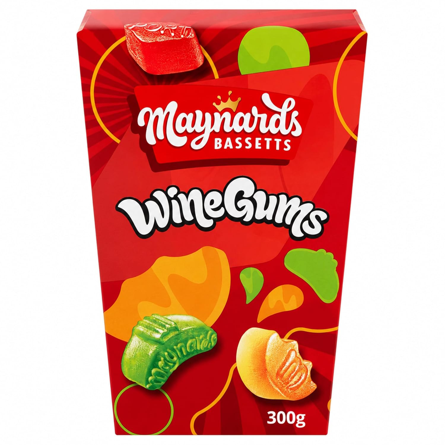 Maynards Wine Gums Carton 300G (1 Pack)