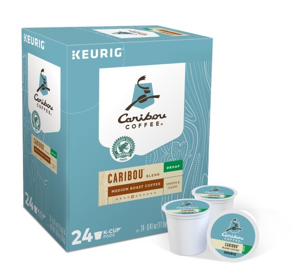 Caribou Coffee Caribou® Blend Decaf Coffee K-Cup® Pods Box 24 Count – Keurig®