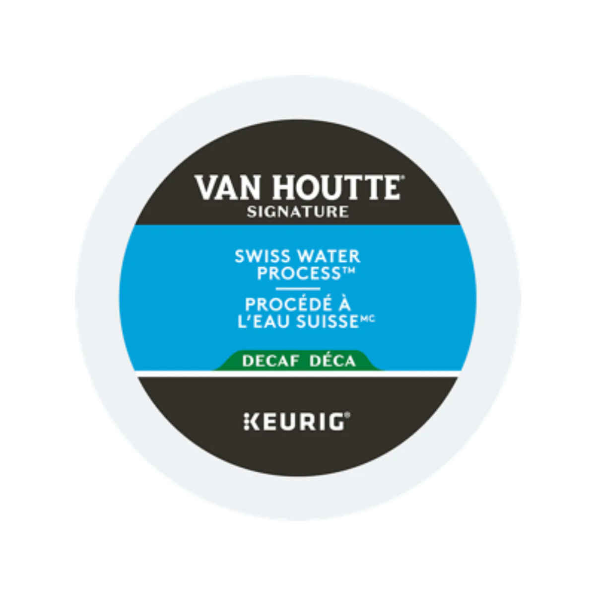 Van Houtte Swiss Water Decaf Coffee 24 to 144 Keurig Kcups Pick Any Size
