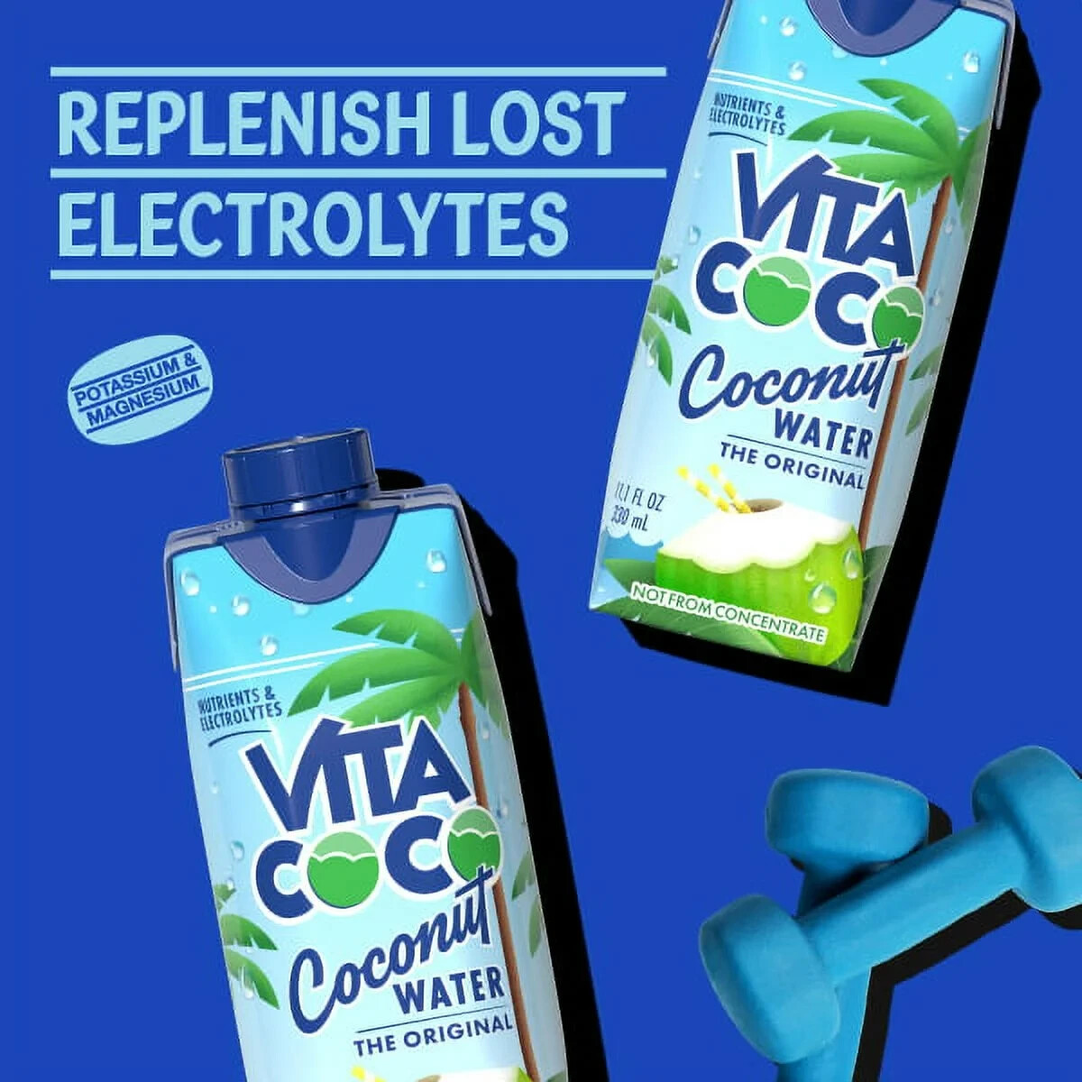 Vita Coco The Original Coconut Water, Nutrients & Electrolytes Rich, 11 Oz,12 ct