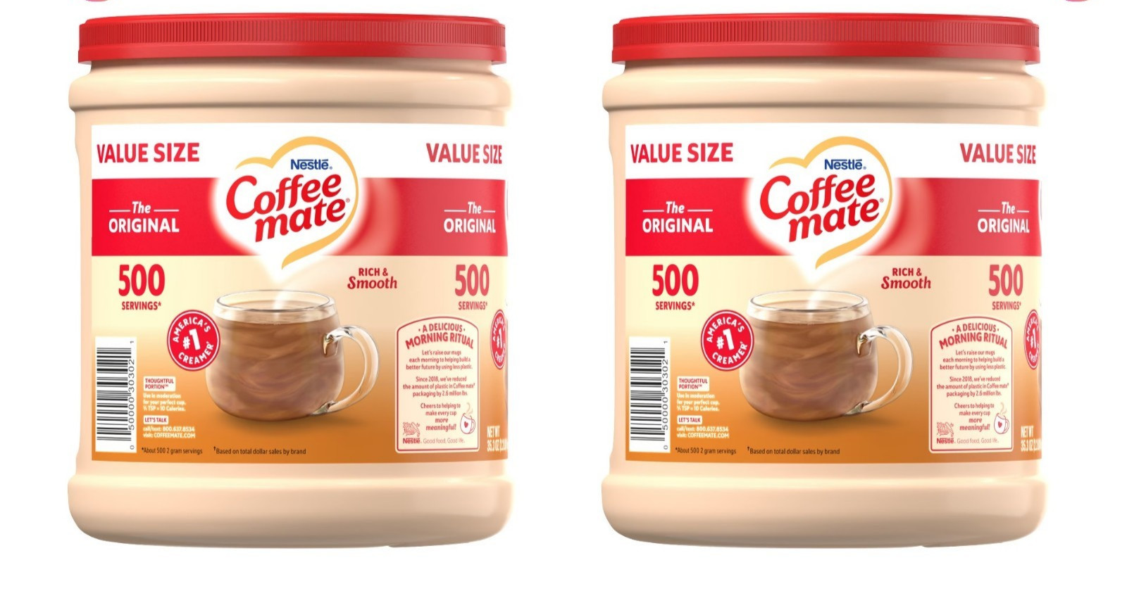 😋Choose Your Pack😋Coffee mate Original Powder Coffee Creamer, 35.3 oz