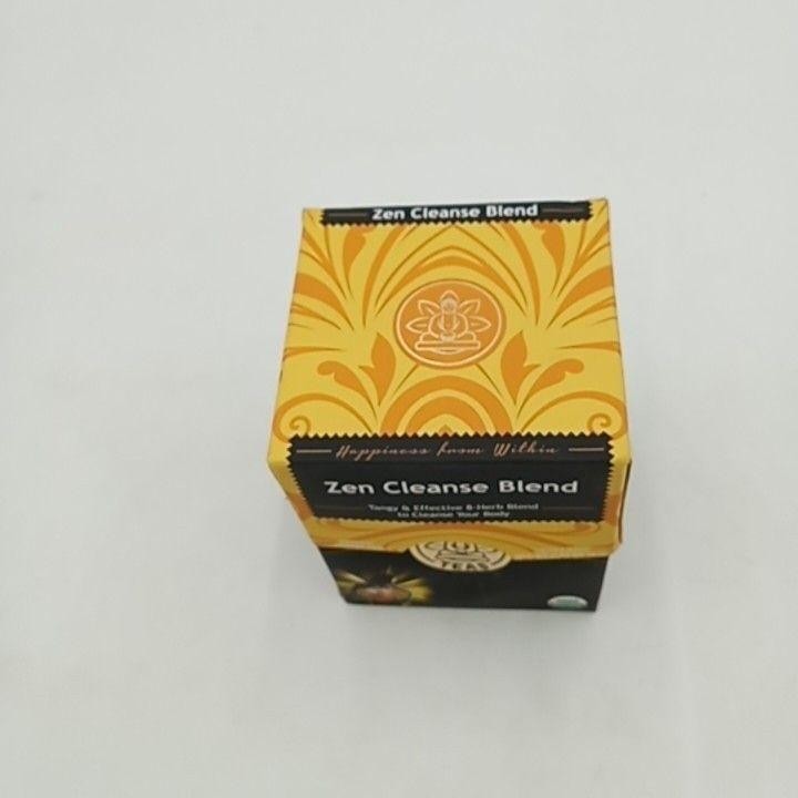 Buddha Teas Zen Cleanse Blend Organic Herbal Tea 18 Bags 0.95oz Exp 01/2029