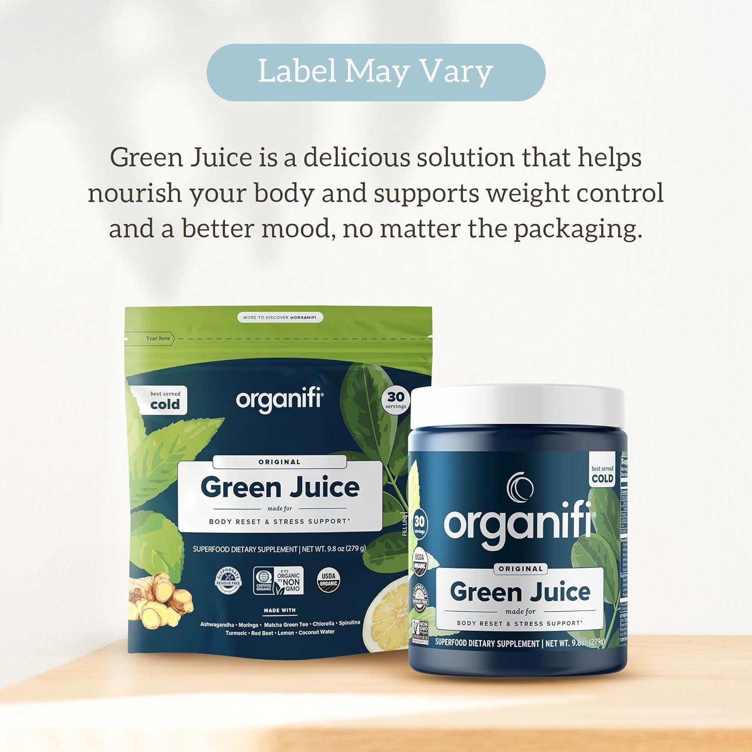 Organic Green Juice Powder – 30-Day Supply for Weight Loss & Fitness Boost