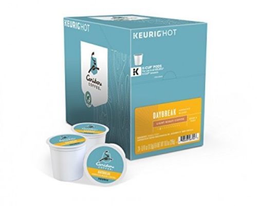 Caribou Daybreak Morning Blend Coffee 24 to 144 Keurig K cups Pick Any Size
