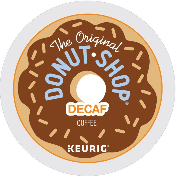 The Original Donut Shop, Decaf, Keurig K-Cup Pods, Medium Roast Coffee, 96 Count