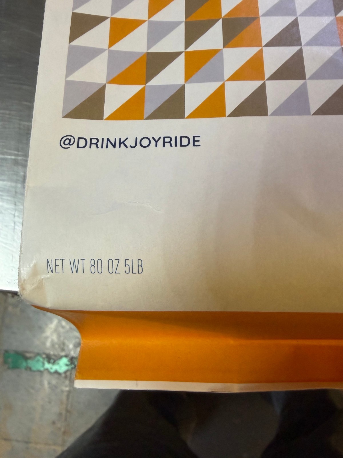 Joyride Damn Fine DECAF Coffee Whole Bean 5 lbs pounds Best By 4/31/2026 80oz