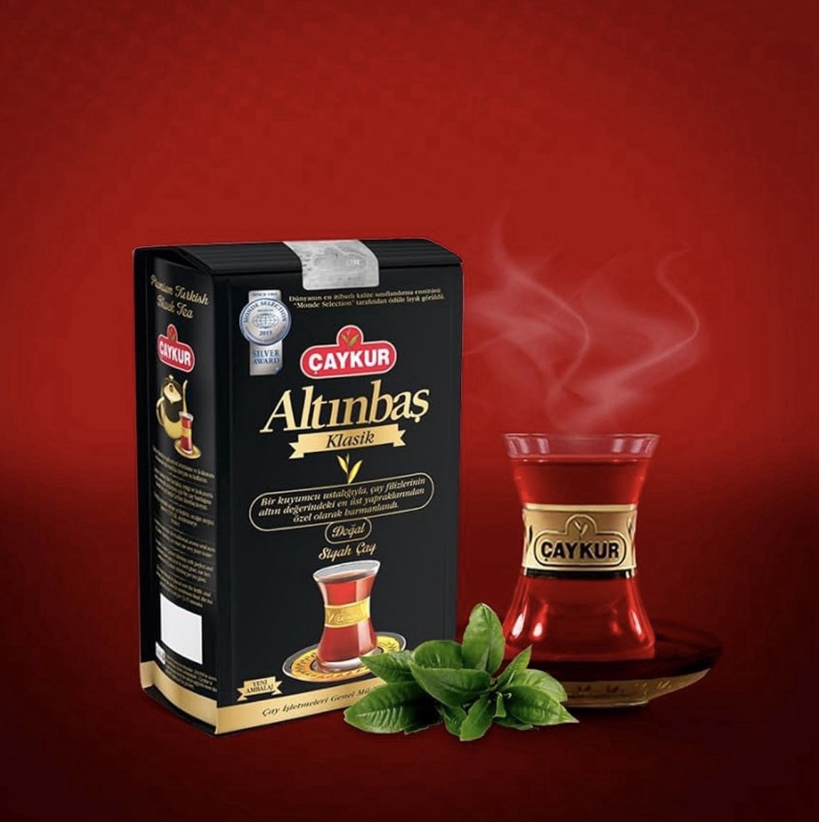Caykur Altinbas Klasik Turkish Black Tea Loose Leaf 500g 17.6 oz