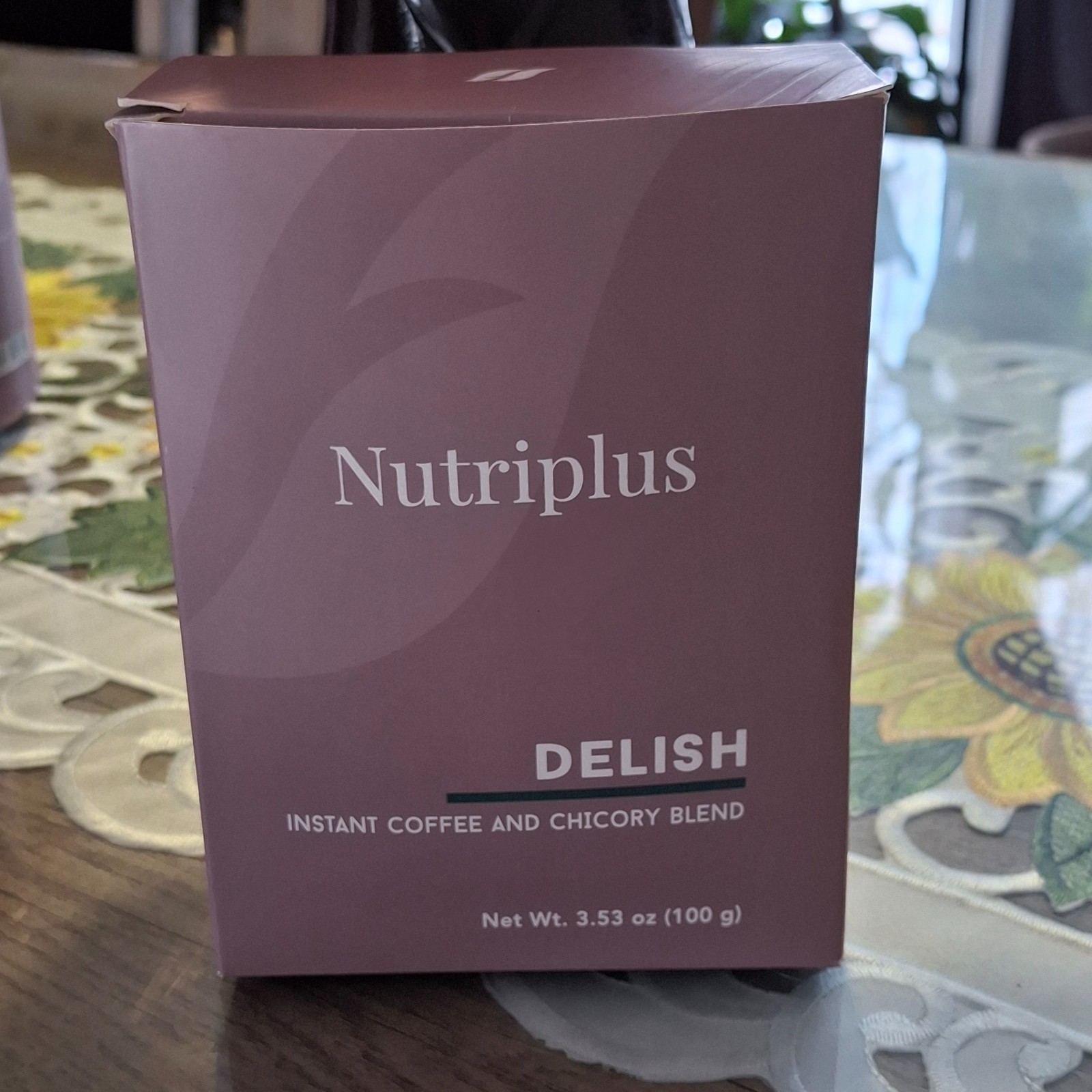 Farmasi Nutriplus Delish Instant Coffee And Grain Blend 3.53 OZ. 100 Grams