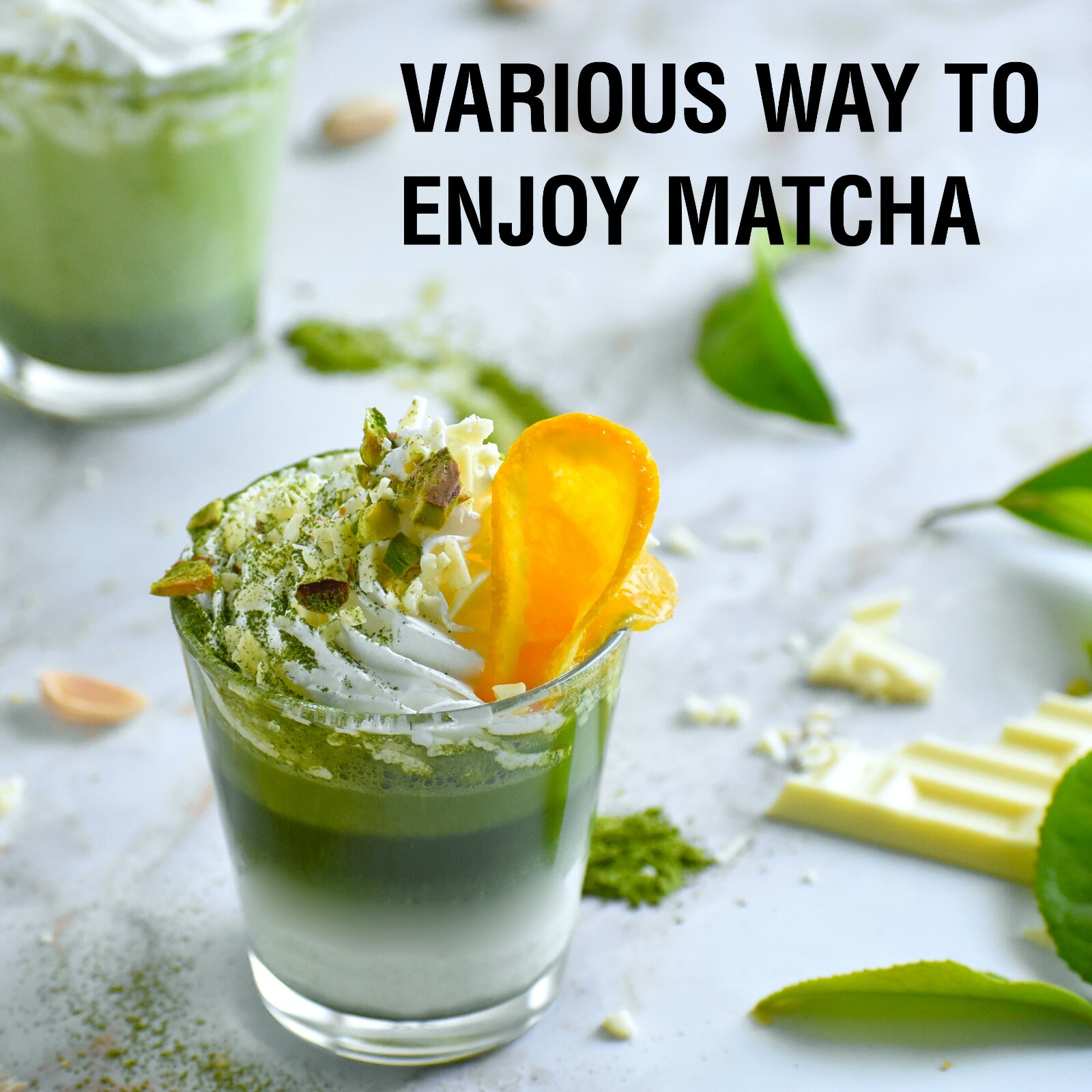 Natural Matcha Powder 100% Pure Japanese Ceremonial Grade 100g Morning Tea