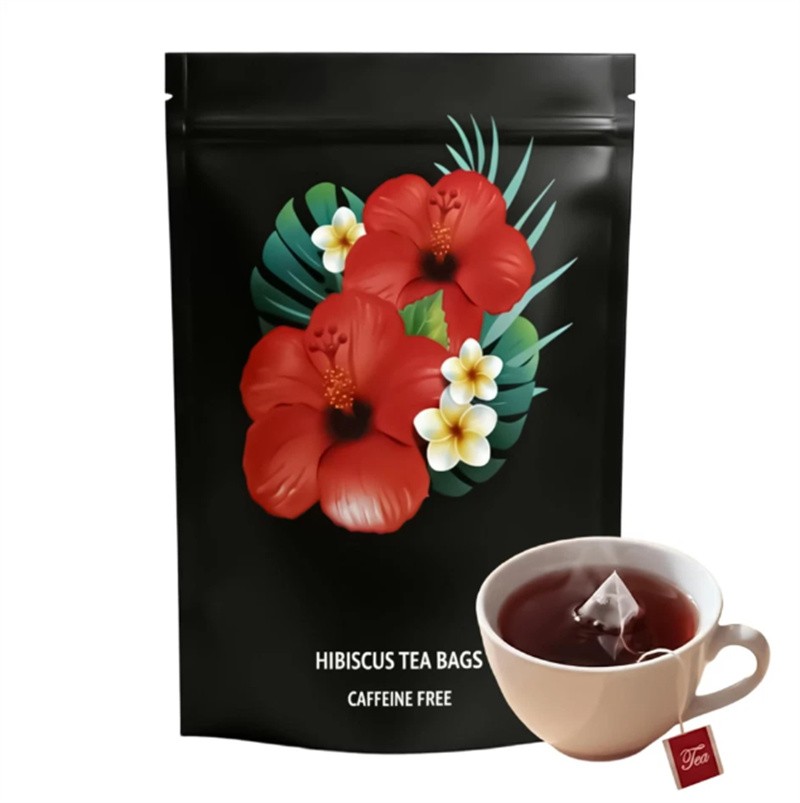 PiPi Tea Organic Hibiscus Tea Bags – Caffeine Free Herbal Tea Rich in Antioxi…