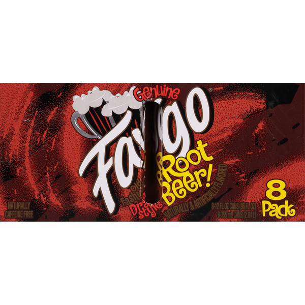 Faygo Root Beer, Draft Style, Old Fashioned 8 x 12 fl oz FREE SHIPPING!!!!