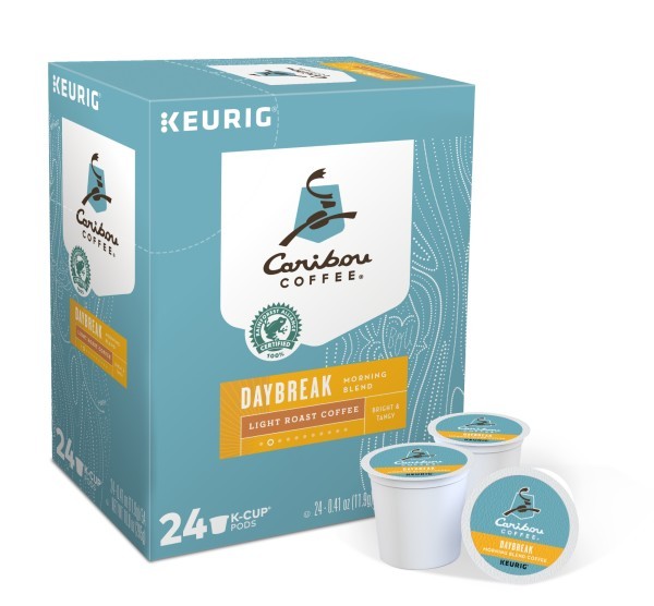 Caribou Coffee Daybreak Morning Blend Coffee K-Cup® Pods Box 24 Count – Keurig®