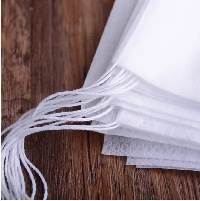 400-100 Disposable Tea Bag Empty Drawstring Filter Paper for Loose Leaf