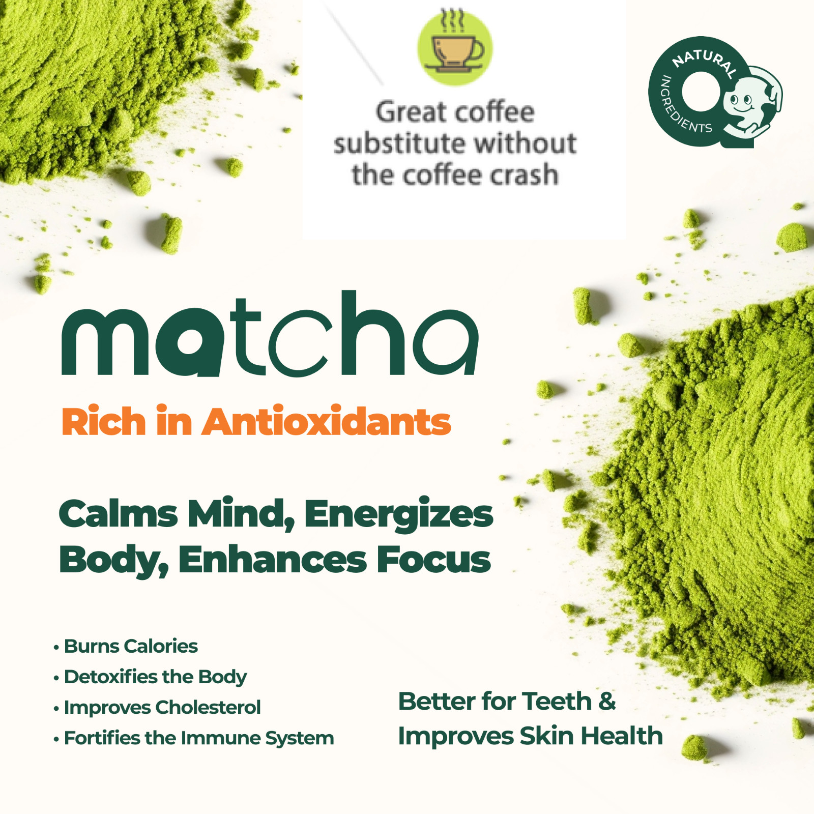 Organic matcha, no sugar – Japanese matcha, 100g, USA Seller, Premium Quality