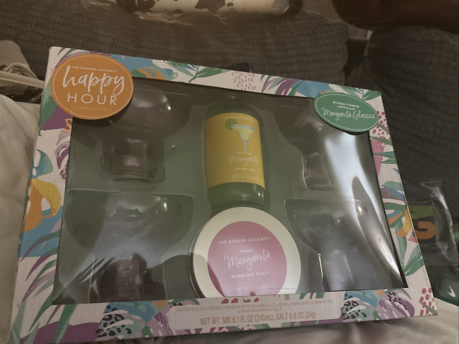 The Modern Gourmet the Ultimate Margarita Set Net Wt: Margarita Mix16.2 FlOz NWB