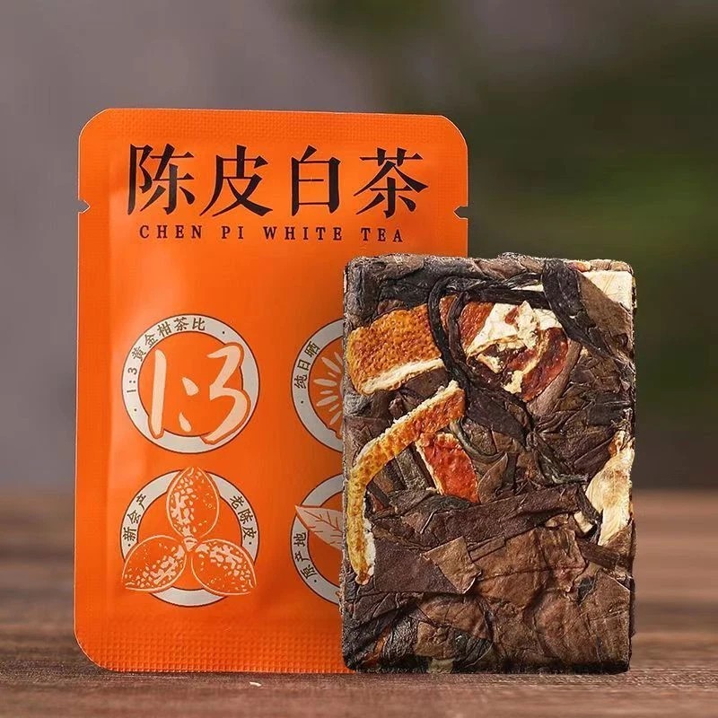 1000g White Tea Stuffed Tangerine Orange XinHui Chenpi Aged Shou Mei white tea