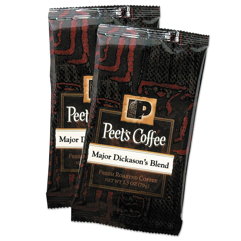 Peet’s Coffee & Tea 504916 2.5 oz. Major Dickason’s Blend Coffee PK (18/BX) New