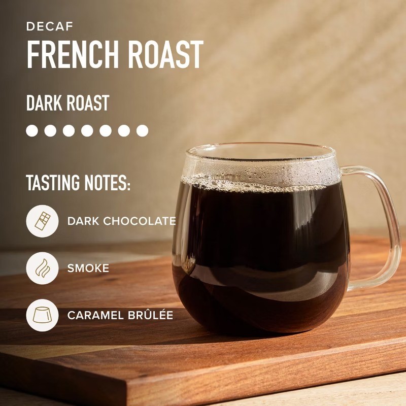 Peet’s Decaf French Dark Roast Ground Coffee – 10.5oz