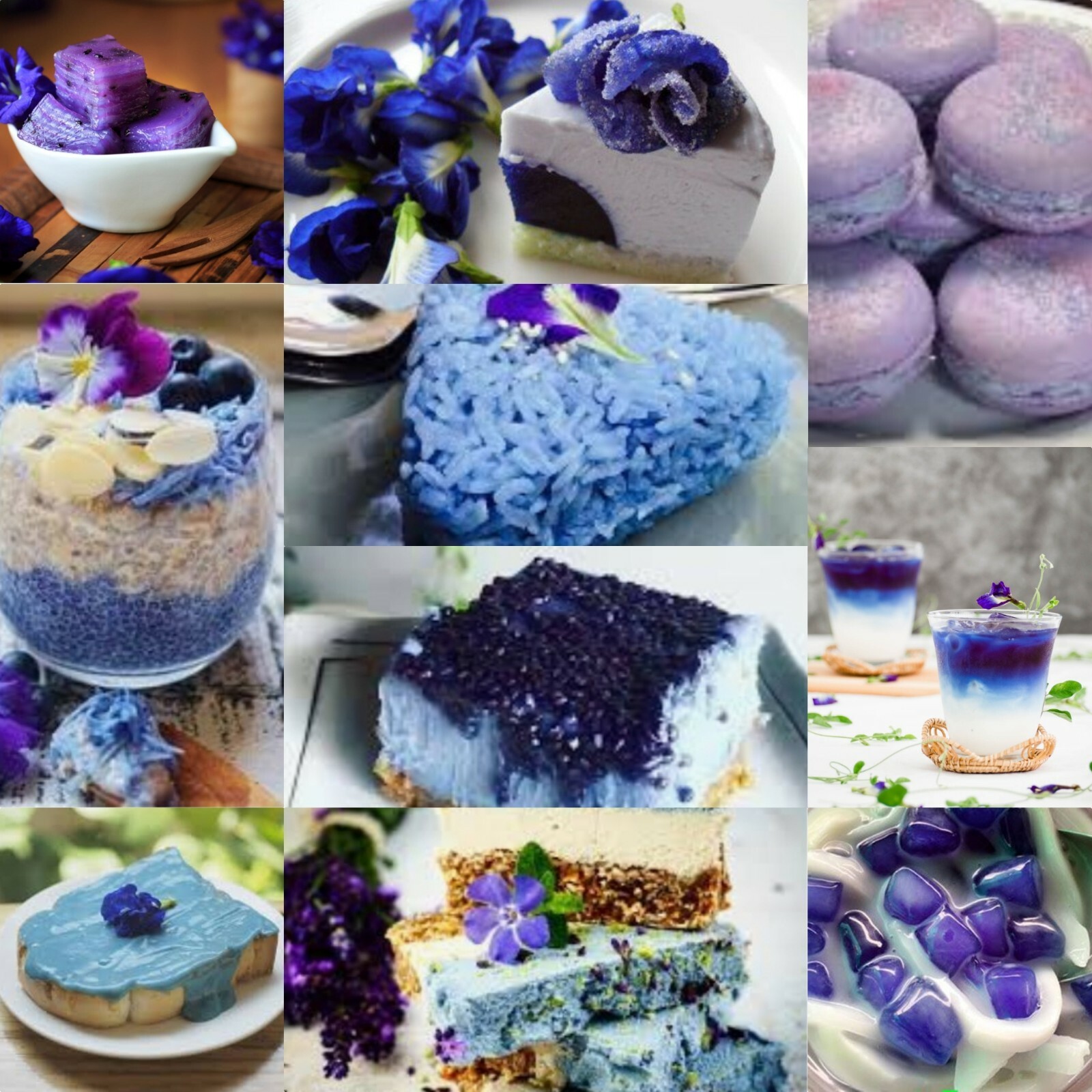 Blue Butterfly Pea Flower Tea loose leaf 100% Natural Organic Thai Herb 50g