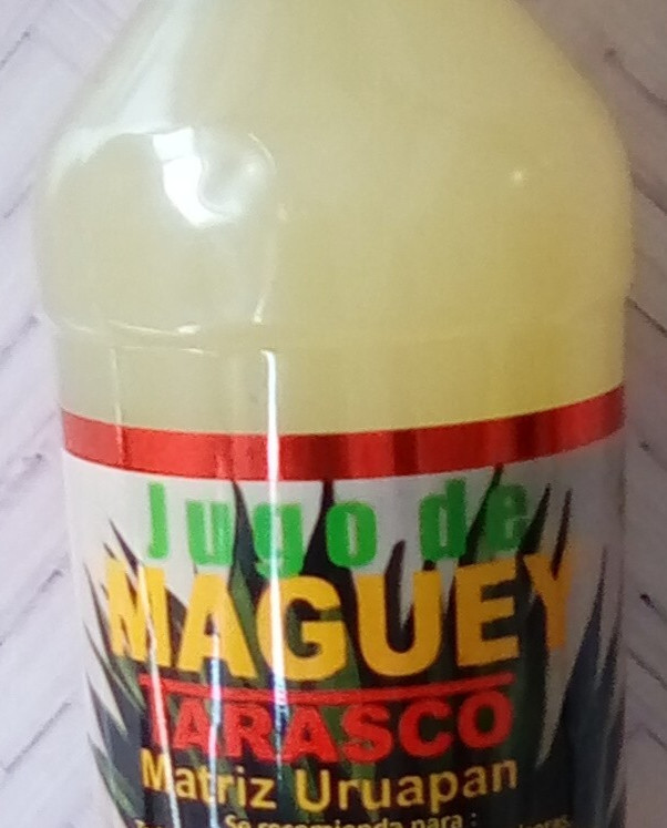 Jugo De Maguey Organico 1L 100% Natural Tarasco