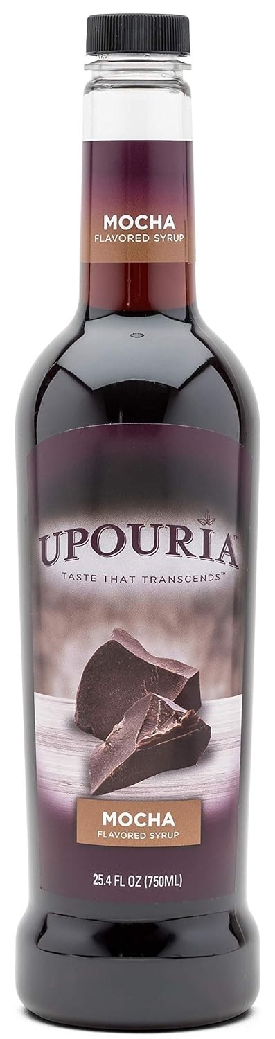 Upouria Chai Syrup Flavoring, 100 Vegan, Gluten-Free, Kosher, 750ml bottle Pa…