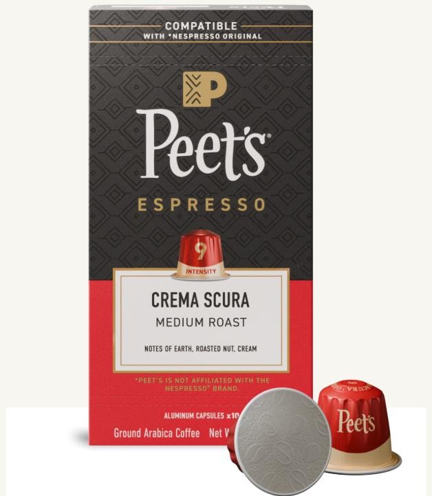 NWT Peet’s Coffee Espresso Capsules Sampler