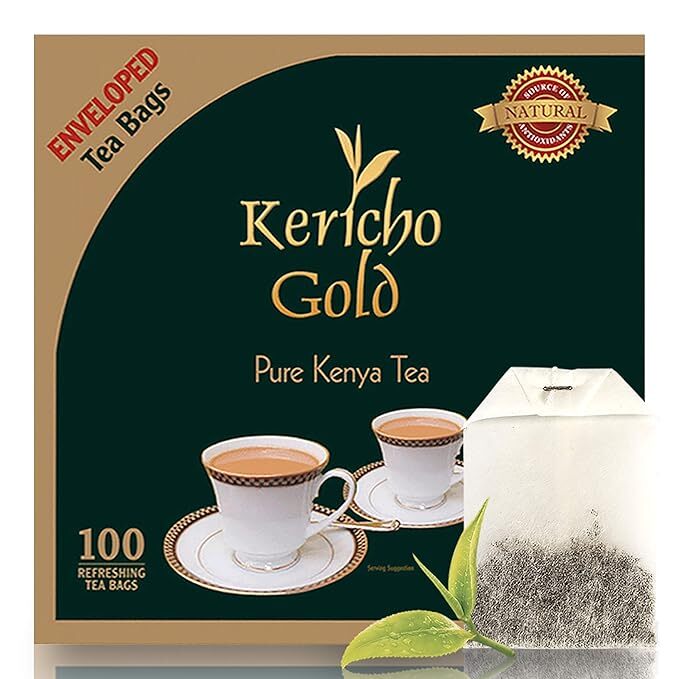 Kenya Kericho 100 Envelopes Tea Bags (Pack Of 10 Bag)