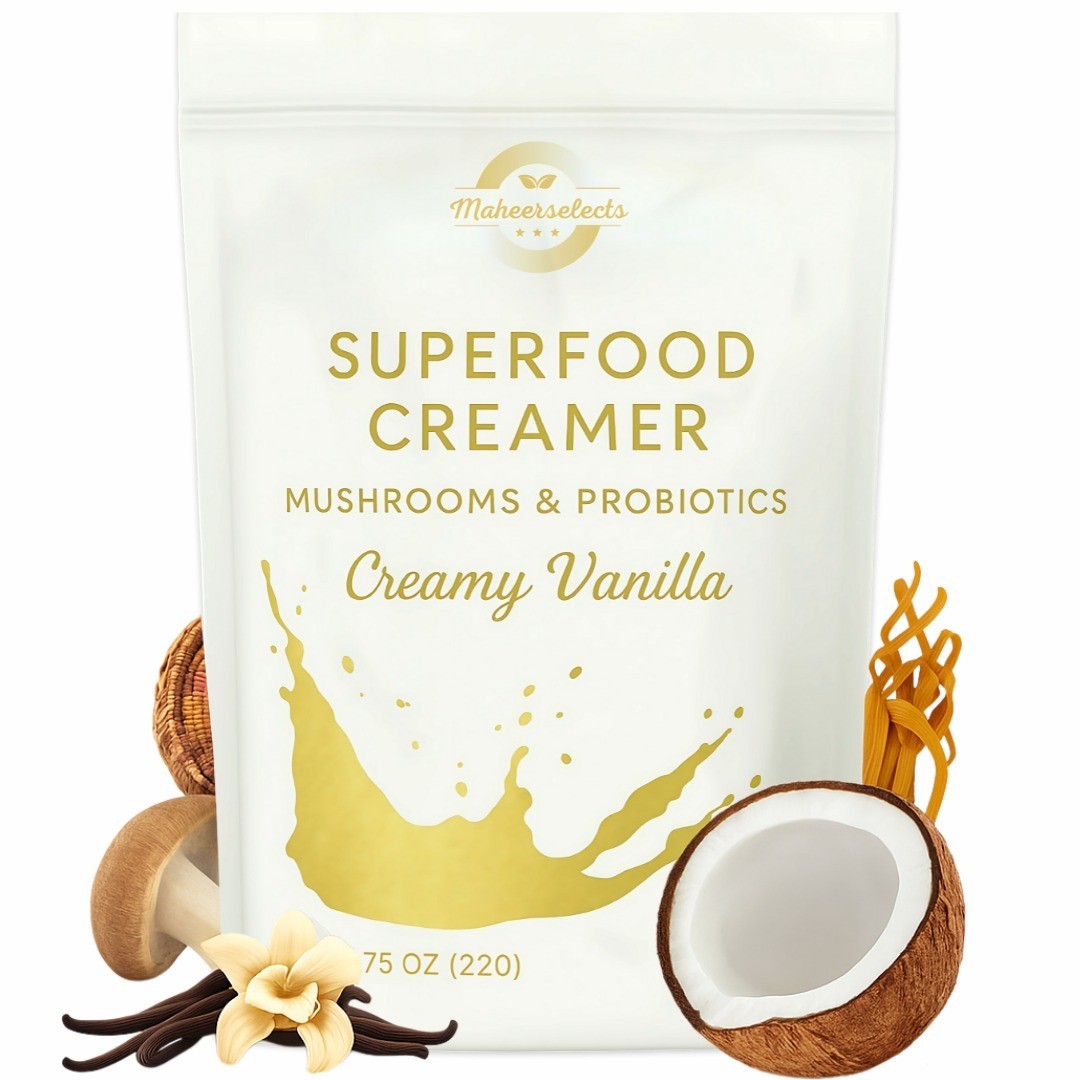 MaheerSelects Mushroom Coffee 30 Serving Withbox Complete Coffee Set 100% REAL