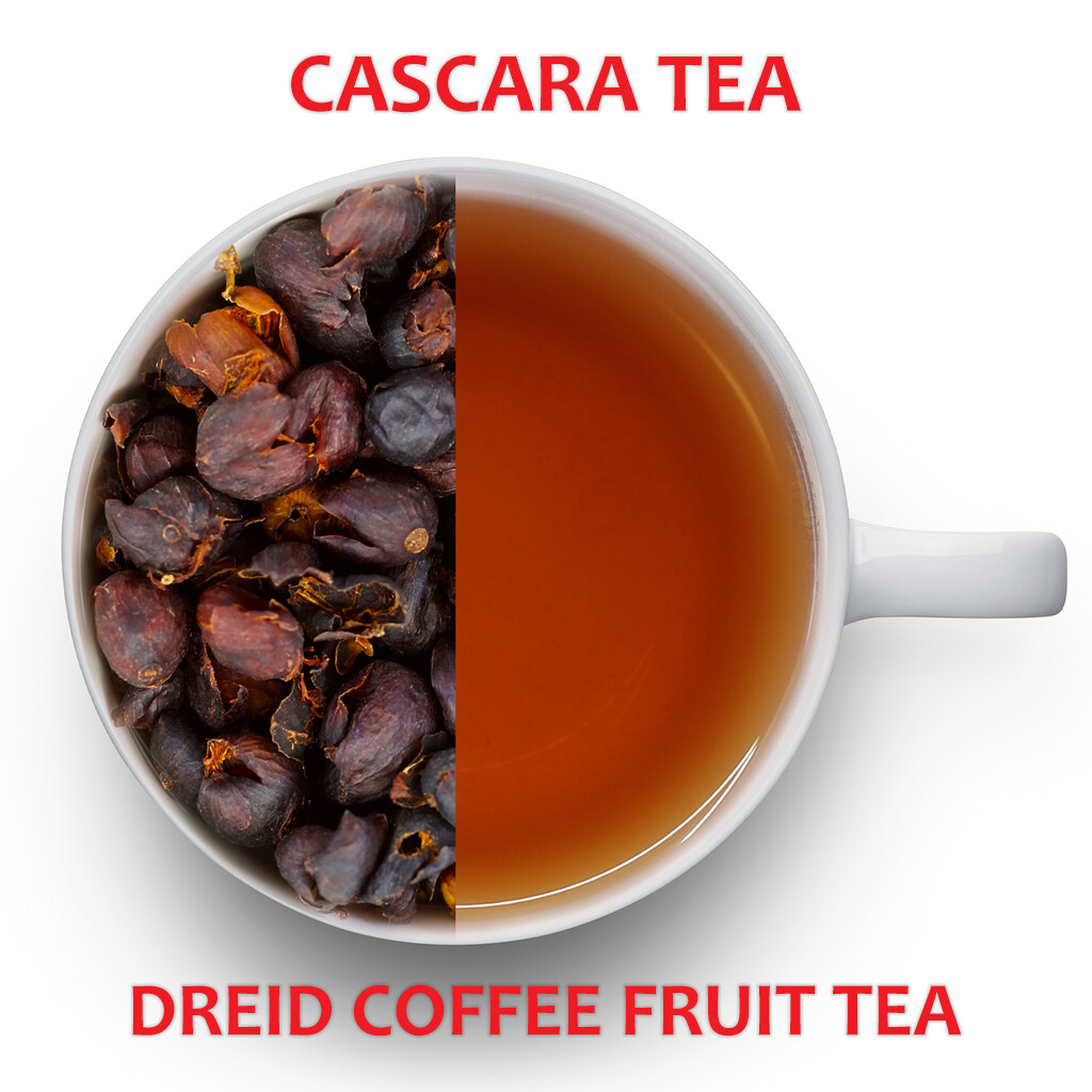 Costa Rica, Cascara Tea, Dried Coffee Fruit Berry / Cherry Tea – 4 oz Bag