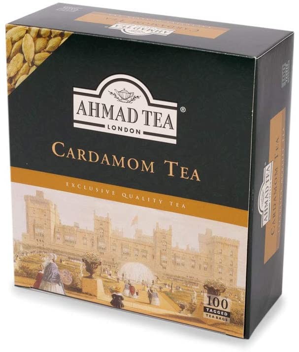 Ahmad Cardamom 100 tagged tea bags (200 Gram) – Exclusive Quality Tea