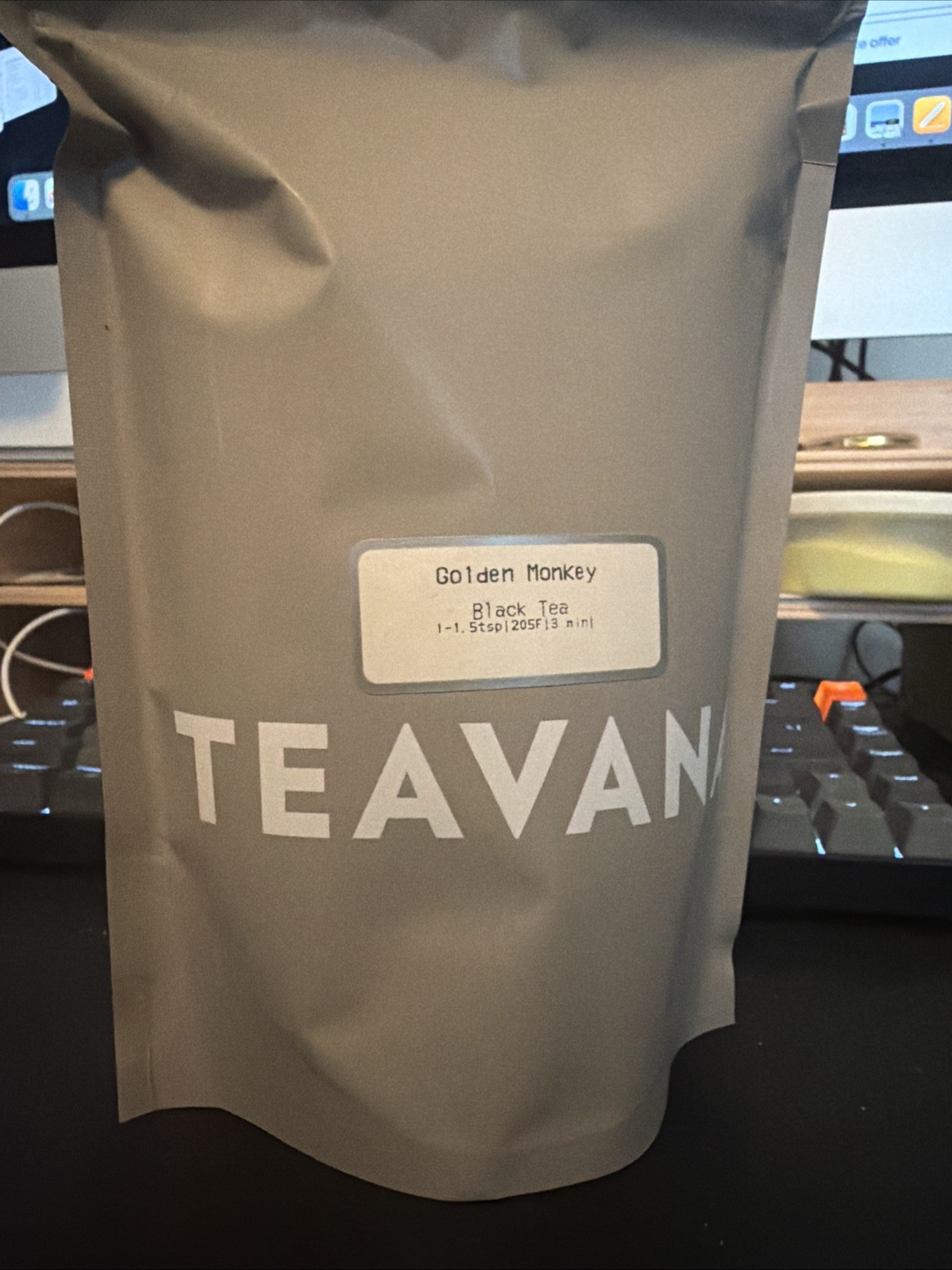 Teavana Golden Monkey Black Tea & Infusion, 8 Oz Bulk Bag