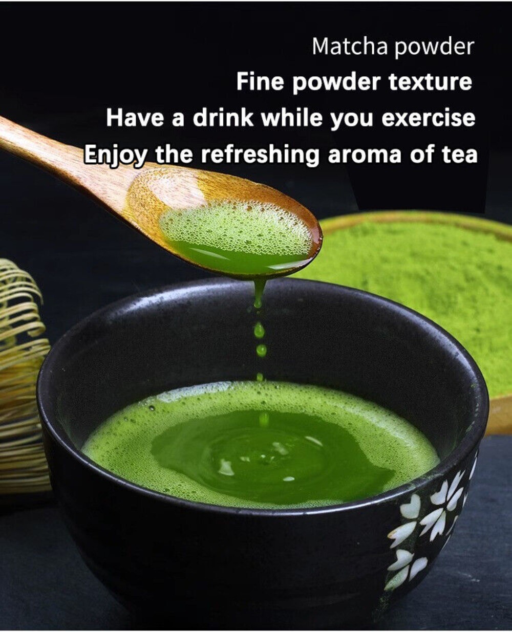 Ceremonial Grade Matcha Powder 250g Premium Organic Japanese Green Tea Latte