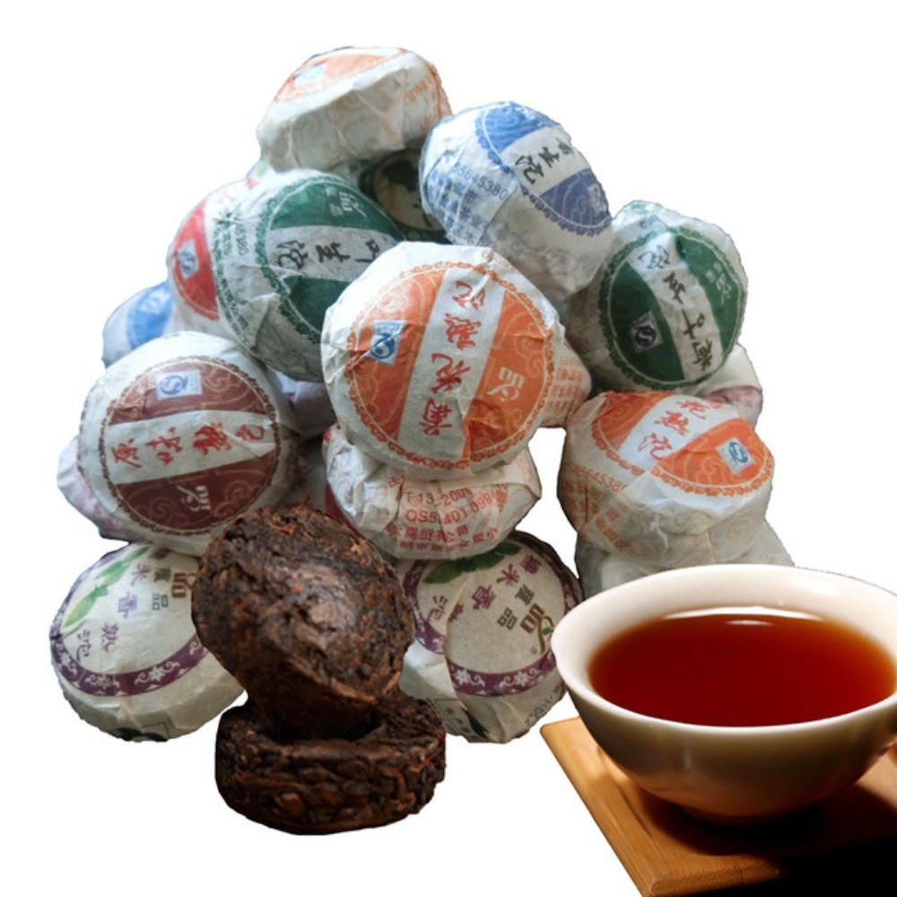 Natural Thai Pu-erh Herbal Energy Tea Detox 50g 10Pcs Men Women