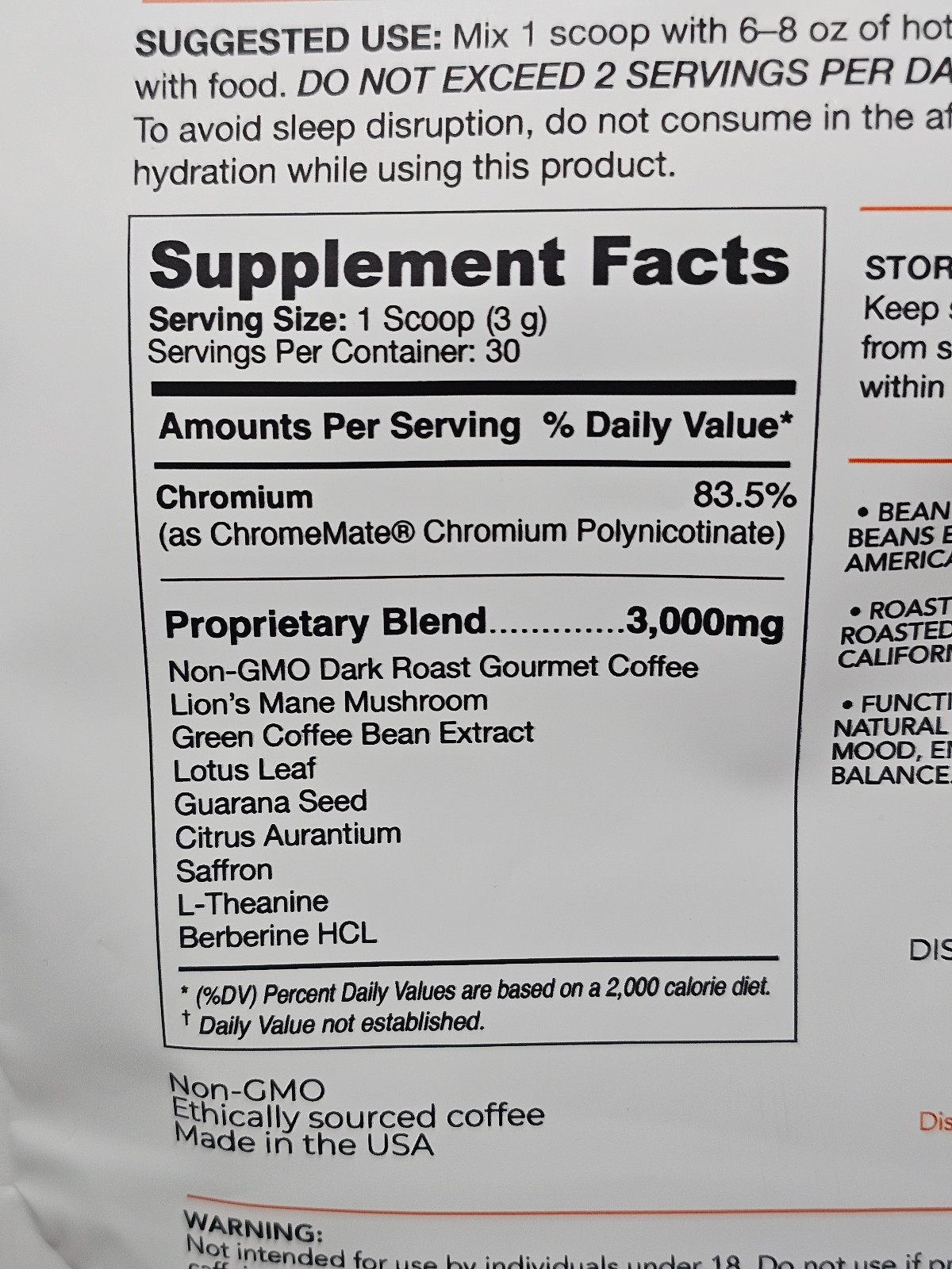 Agara Cafe Dark Roast Coffee premium Arabica Blend – 30 servings – New! Sealed!