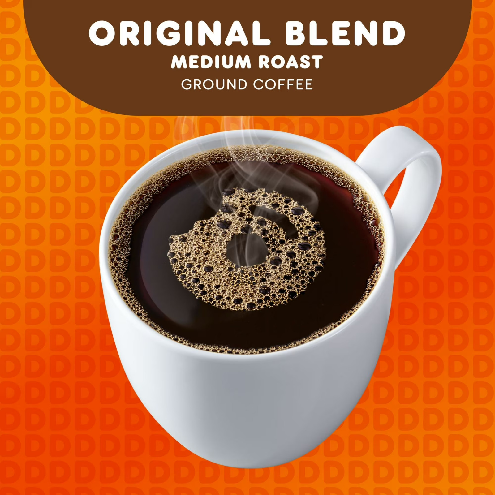 (Pack Of 2) Dunkin’ Original Blend Ground Coffee, Medium Roast, 12 Oz Bag