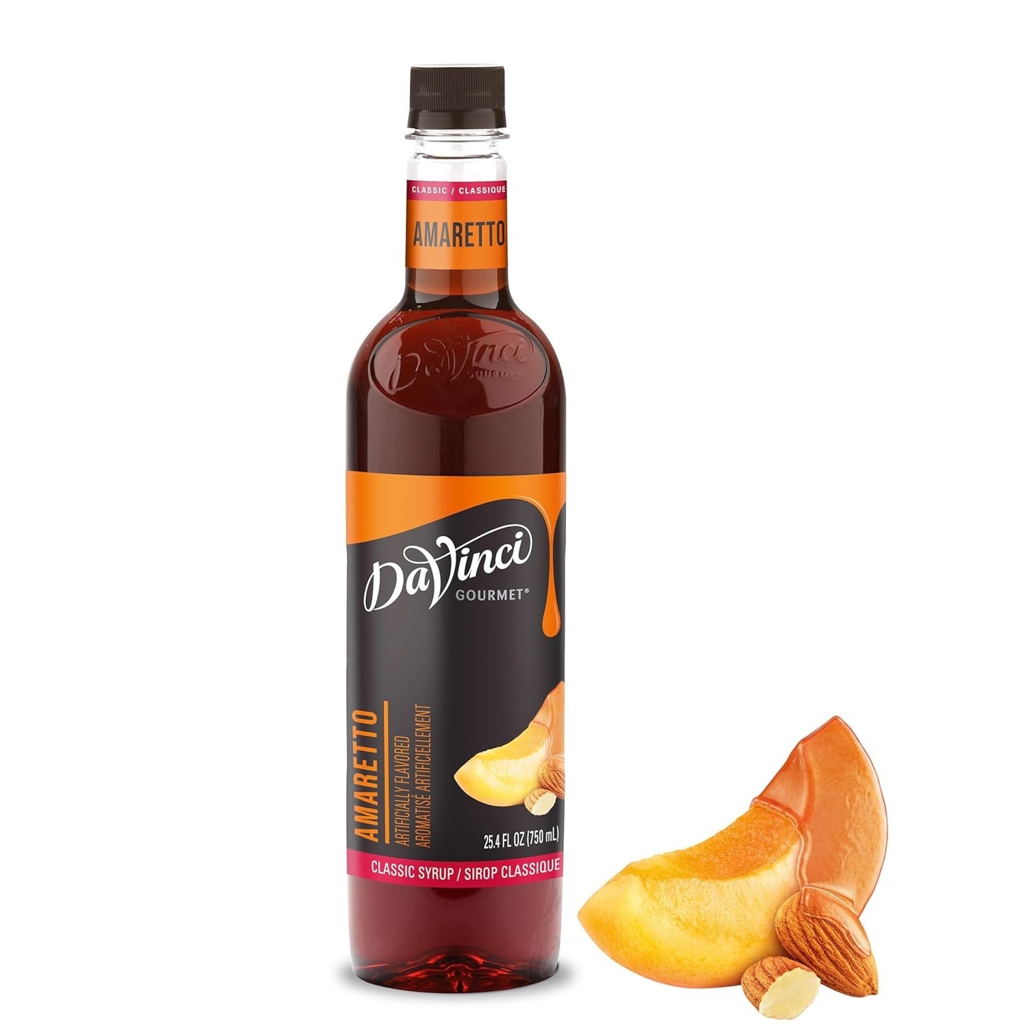 Classic Amaretto Syrup, 25.4 Fluid Ounce (Pack of 1)