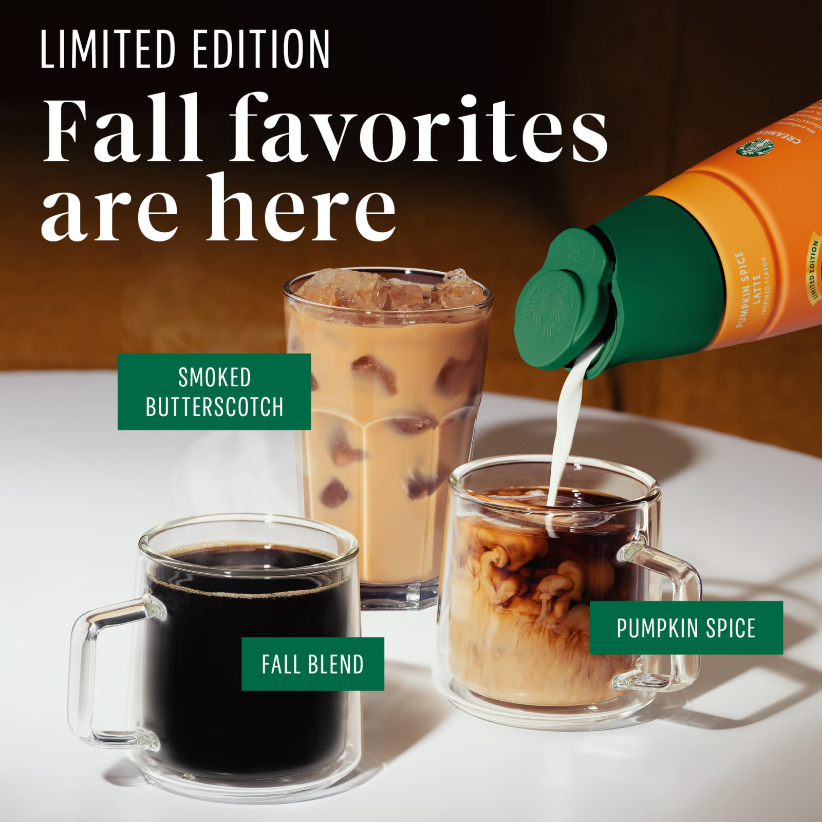 2 PACK Starbucks Smoked Butterscotch Flavored Ground Coffee, 100% Arabica, 17 oz