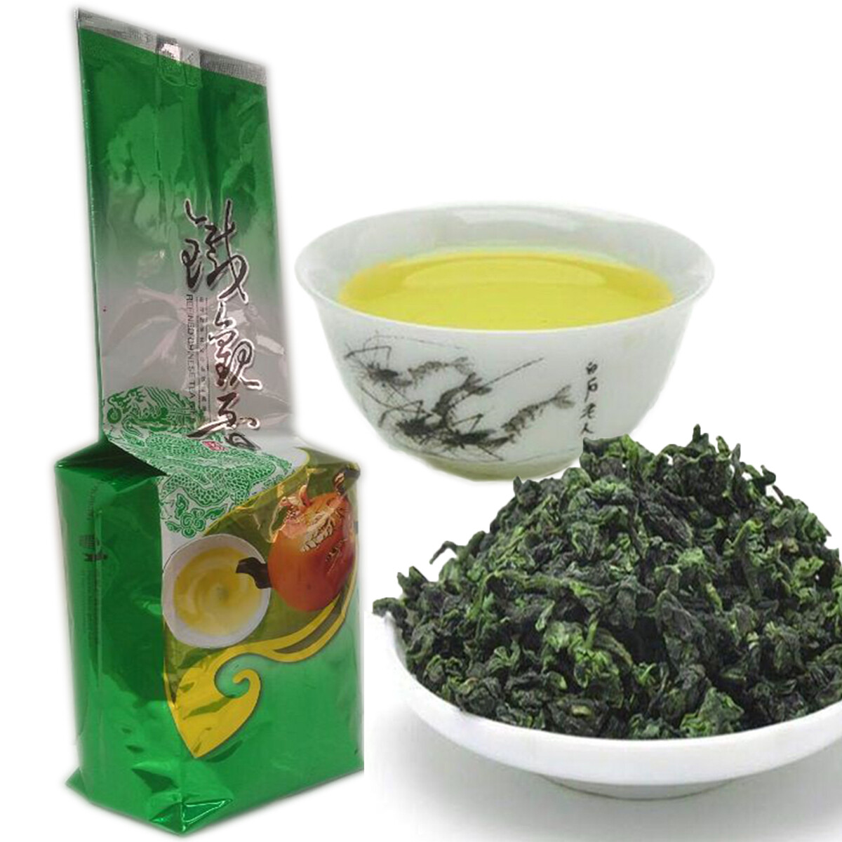 Certified Organic Tieguanyin Oolong Tea 250g – Anxi China Tikuanyin Loose Leaf