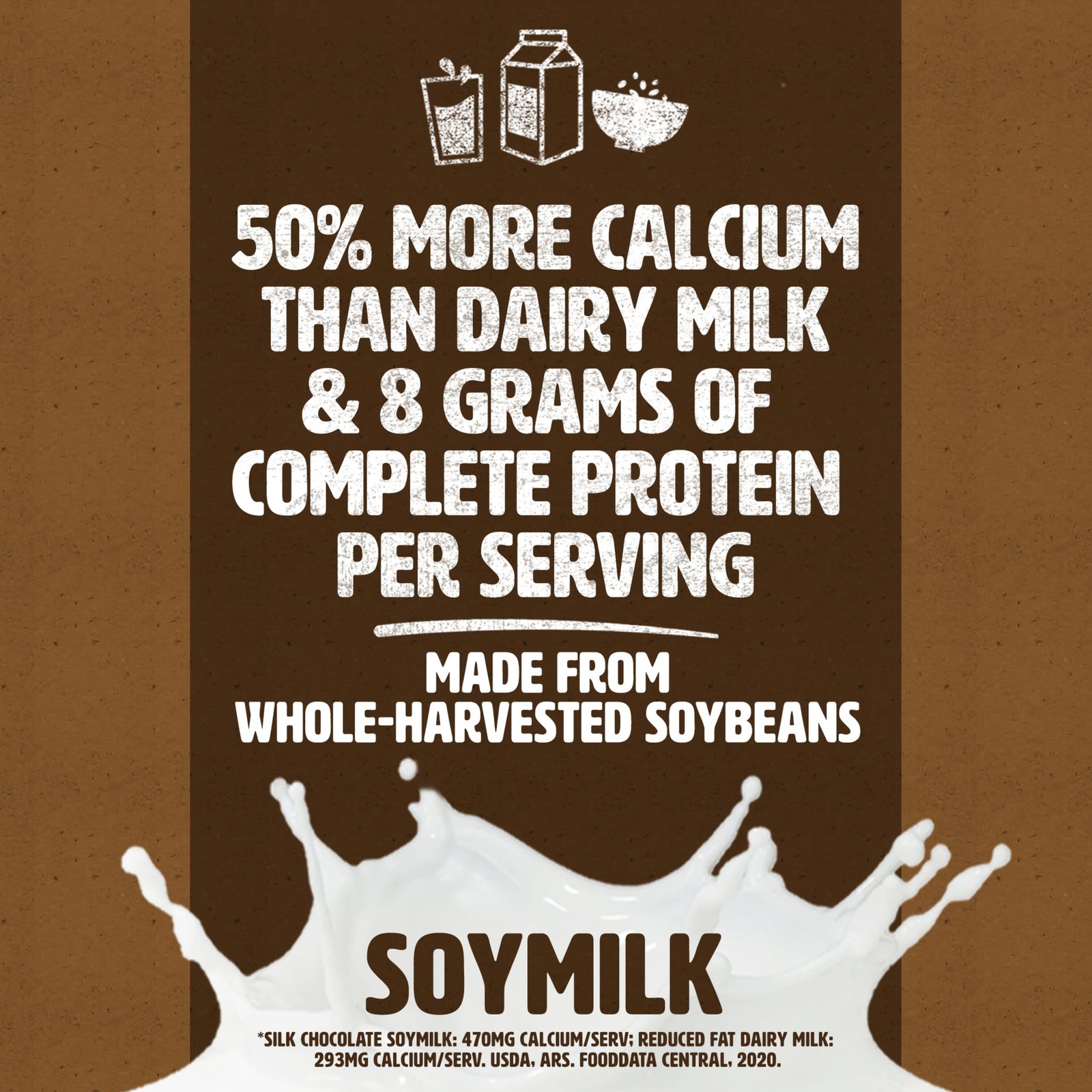 Shelf-Stable Soy Milk Singles, Chocolate, Dairy-Free, Vegan, Non-GMO Project Ver