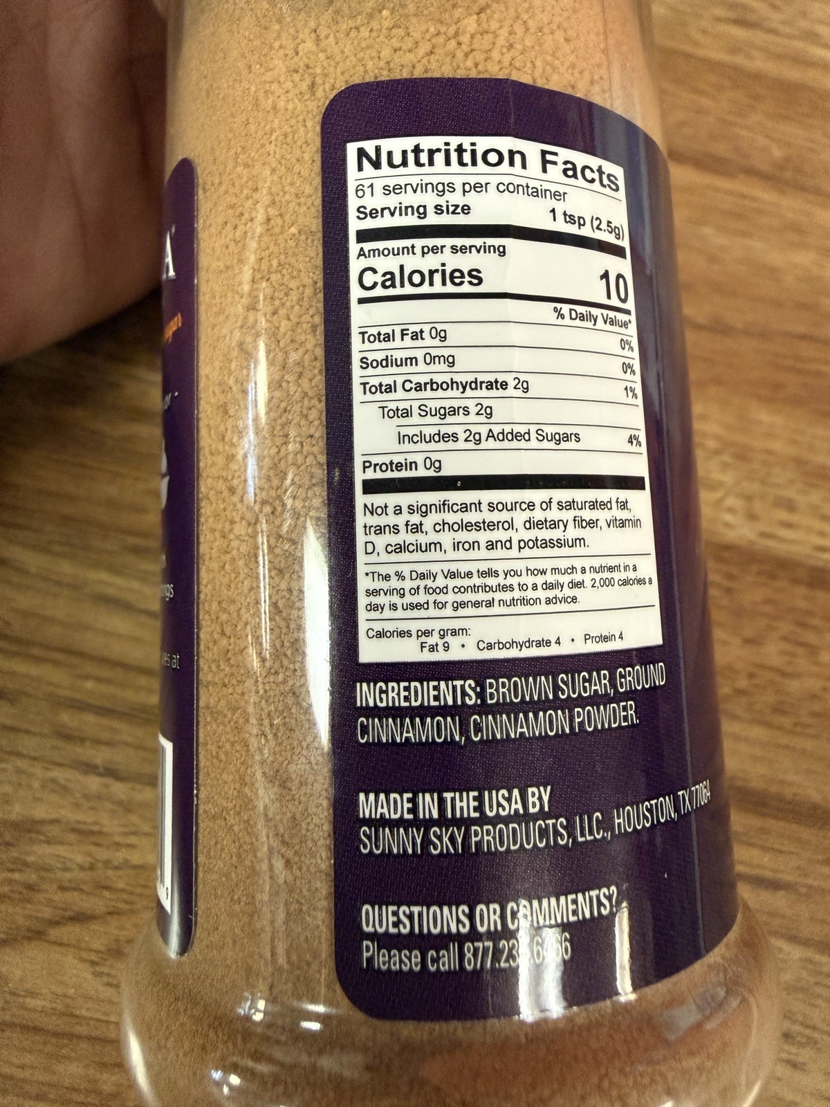 Upouria Cinnamon & Brown Sugar Shakable Barista Topping 5.5 Oz NEW – Two Bottles