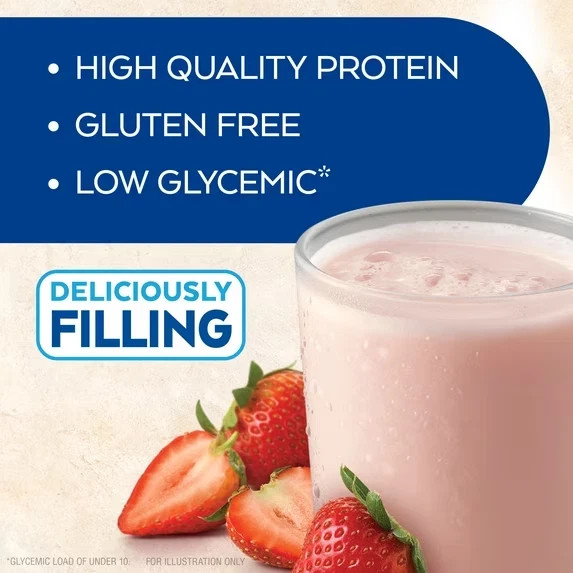 Atkins Protein Shake Strawberry Flavored, 15G Protein, Keto Friendly, 11 Fl Oz,