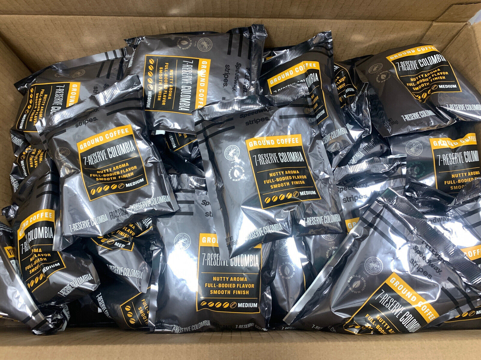 7 Eleven Ground Coffee Fraction Packs – Many Flavors, Blends, & Roasts – 12 Pack
